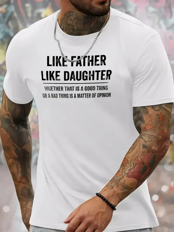 Unique LIKE FATHER LIKE DAUGHTER Print 4