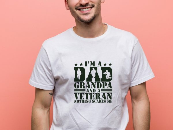 Veteran Dad Shirt Perfect Gift for Fathers Day 2