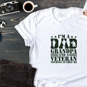Veteran Dad Shirt Perfect Gift for Fathers Day 3