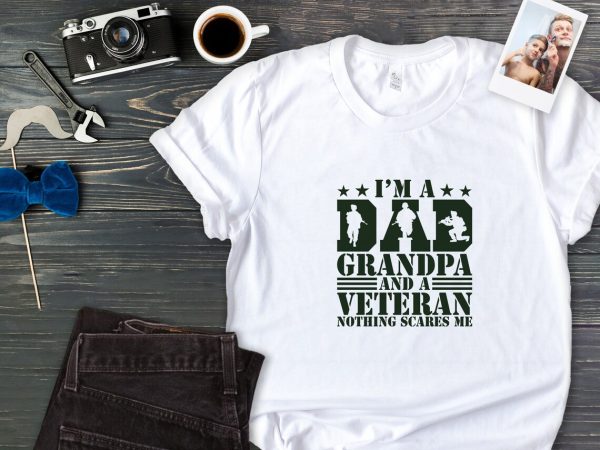 Veteran Dad Shirt Perfect Gift for Fathers Day 3