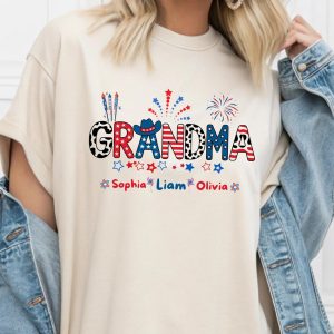 grandma 4th of july shirt 1