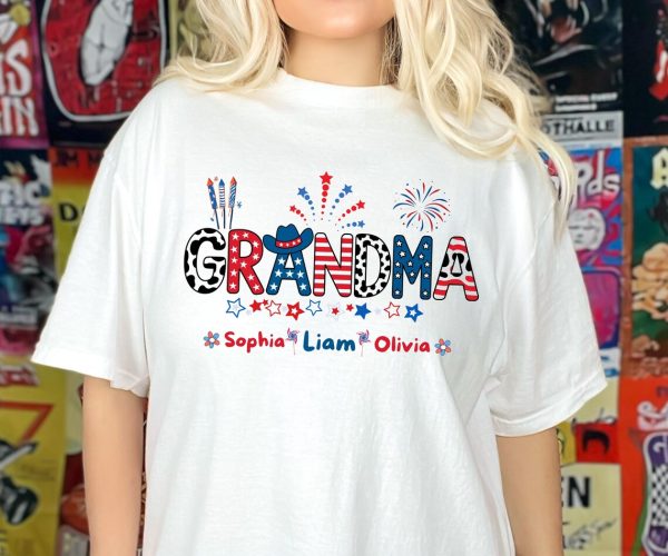 grandma 4th of july shirt 2