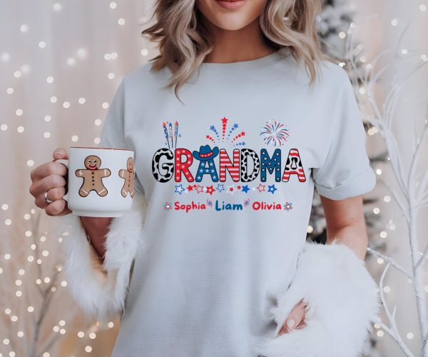 grandma 4th of july shirt 3