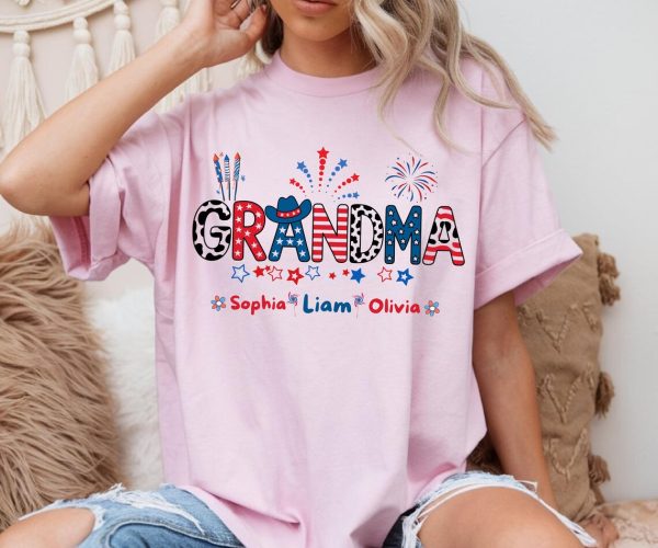 grandma 4th of july shirt 4