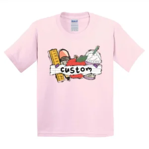 Personalized Student Name Shirt – Custom Back to School Tee – Hello School T-Shirt for Kids – First Day Outfit