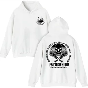 Fatherhood Hoodie, Some Days I Rock It, Either Way We're Rockin, Rocking Dad Hoodie, The Best Father's Day Gift