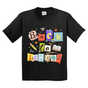 Back to School Shirt – Retro Y2K First Day Tee for Boys, Girls & Teachers – Fun Unisex School Sweatshirt Outfit