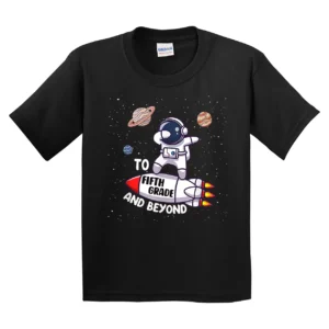 Back to Fifth Grade and Beyond-Funny First Day of School T-Shirt - Unisex, Gift for Youth, Back To School