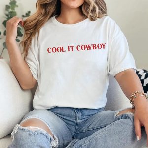 4th of July Shirt Cowgirl Baby Tee For Women Trendy Western Fashion Y2K 90s Country Coastal Cool It Cowboy Independence Day Fourth Tshirt 2