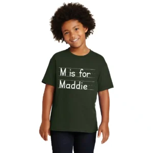 Custom Kids Name Back to School Shirt – Personalized Toddler First Day of School Tee –  Name Shirt – First Day School Outfit