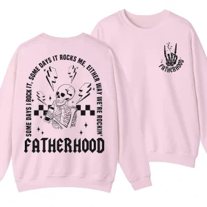 Fatherhood Some Day I Rock It Sweatshirt, Retro Fatherhood Sweater, Father's Day Gift - Unisex, Gift For Father's Day