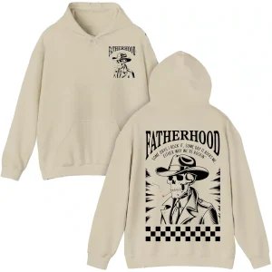 Skeleton Fatherhood Hoodie, Some Day It Rocks Me, The Best Father's Day Gift