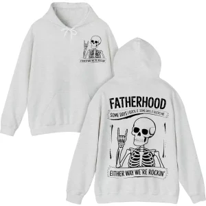 Some Day I Rock It Skeleton Hoodie – A Must-Have Father’s Day Gift For Dads Who Know Fatherhood Isn’t Always Easy, But Always Worth It