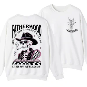 Some Day I Rock It Skeleton Sweatshirt – For The Dad Who Balances Chaos And Coolness Like A True Legend Sweater