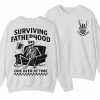 Surviving Fatherhood One Beer At A Time Sweatshirt, Funny Father, Drinking Husband, Fathers Day Gift, Gift for Dad, Model Sweater
