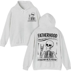 Some Day I Rock It Skeleton Hoodie – A Must-Have Father’s Day Gift For Dads Who Know Fatherhood Isn’t Always Easy, But Always Worth It