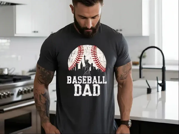 Baseball Dad Shirt Baseball 3