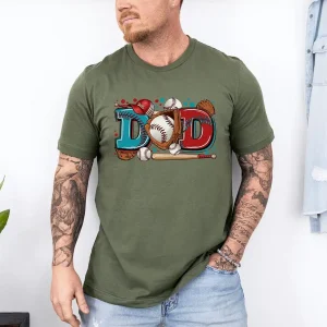 Baseball Dad Shirt Baseball Gifts 1