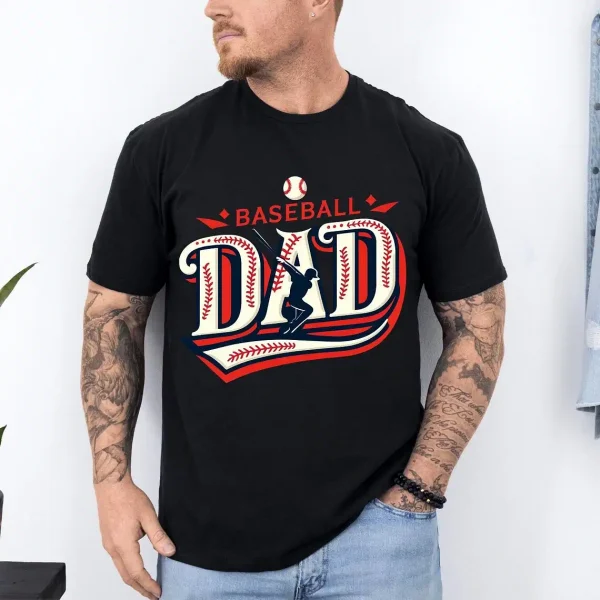 Baseball Dad Shirt Fathers Day 4