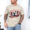 Father's Day Baseball Dad Shirt ? Sports Dad Graphic Tee for Game Lovers