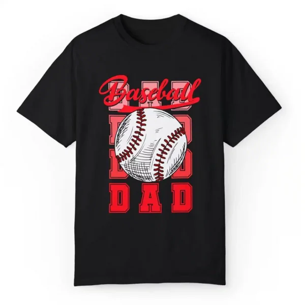 Baseball Dad Shirt for vintage 4
