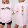 Personalize Baseball Softball Mom Shirt, Ballpark Mama Shirt Names on Back Custom Baseball Mom T-shirt 6 Baseball Softball Mom Shirt Softball Baseball Mom Shirt Ballpark Mama Shirt Names on Back Custom Baseball Mom 2