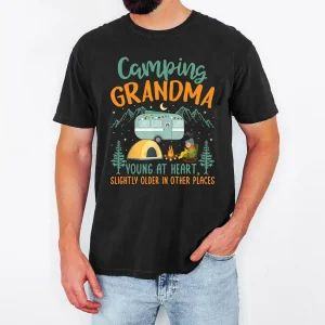 Camping Grandma Shirt 4