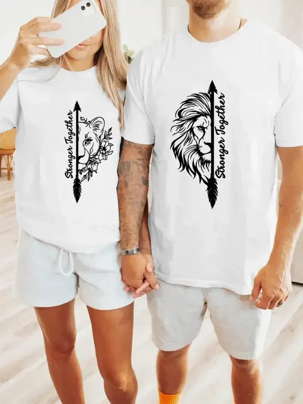 Couple Shirts Stronger Together 1
