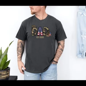 Custom Army Dad Shirt 1