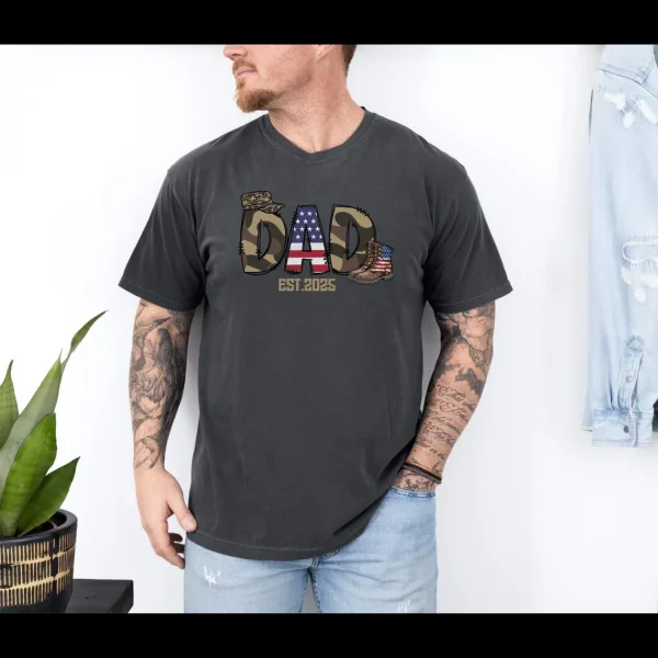 Custom Army Dad Shirt 1
