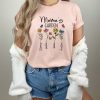 Custom Mothers Day Shirt Personalized Mom Gift Mothers Day Gift Mamas Garden T Shirt scaled 1