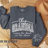 Custom This Grandma Wears Her Heart On Her Sleeve Sweatshirt Shirt with Names On Sleeve Mommy Heart Hoodie Mothers Day Gift 4