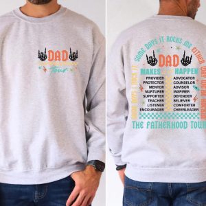Dad Tour Sweatshirt, Fatherhood, Some Days I Rock It Sweater, Fathers Day Gift, Defender Dad Sweatshirt, Gift For Dad
