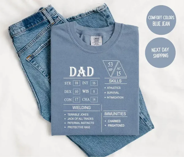 DnD Dad Shirt Block 2