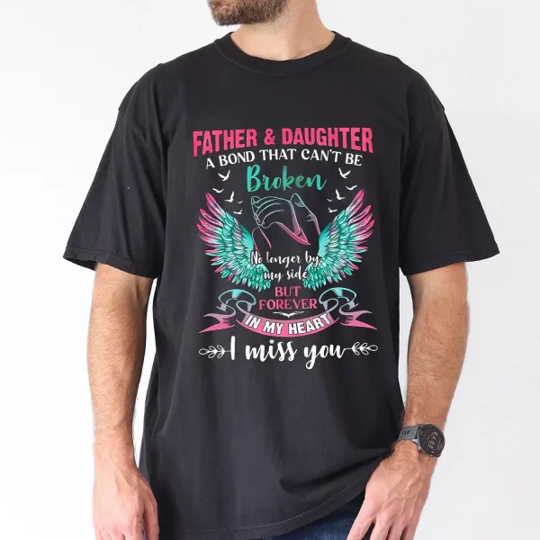 Father Daughter Forever Bond Graphic 3