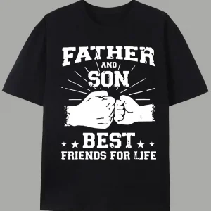 Father Son Friendship Word Print American