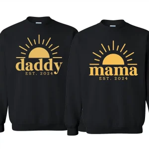 First Trip Around The Sun Birthday Sweatshirt, Sun Matching Family Crewneck, First Trip Birthday Outfit