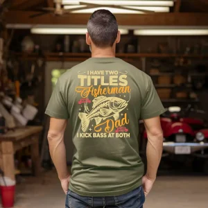 Funny Fishing Dad Shirt 2