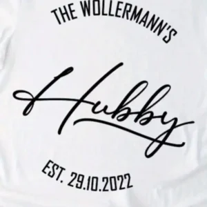 Hubby Wifey T Shirts 1