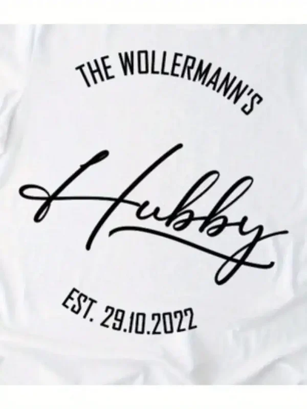 Hubby Wifey T Shirts 1