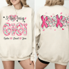 I Love Being Gigi Grandma and Grandkids Personalized Sweatshirt With Design On Sleeve Gift For Grandma Mom Wife NH96 1 1