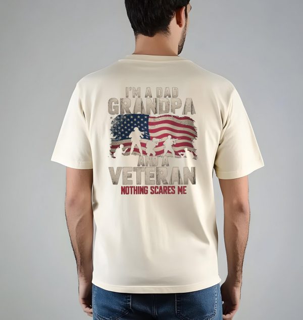 Im a Dad Grandpa and a Veteran 1