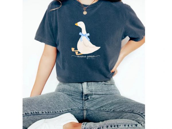 Mama Goose Shirt Silly Goose Shirt for Mom Tshirt Goose Family Shirt for Silly Goose Birthday Party Mom Shirt Homestead Mom 1 1