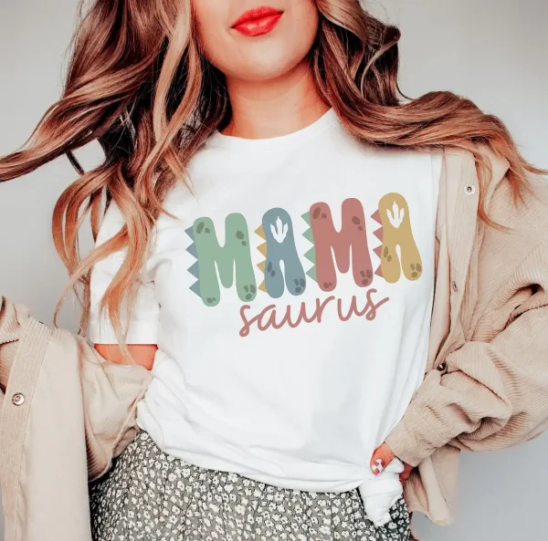 Mamasaurus Dadosaur Shirtsd 2