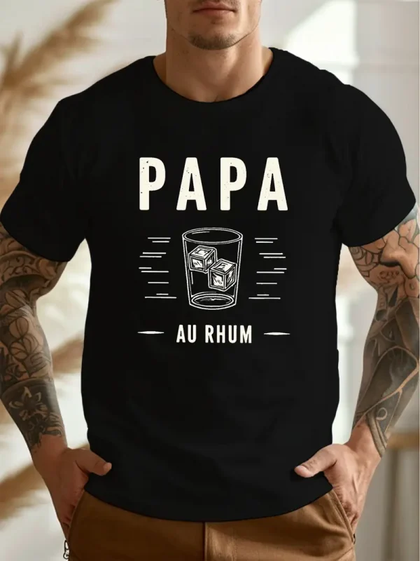 Mens Casual Crew Neck Short Sleeve T Shirt 2