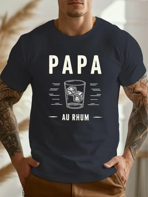 Mens Casual Crew Neck Short Sleeve T Shirt 3
