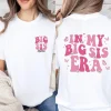 Personalized Big Sister Shirt, Custom Big Sis Gift Top, Cute Big Sis Era T-Shirt, Custom Big Sis Era T Shirt, Sister To Be Gift T-Shirt 7 Personalised Big Sister Shirt Custom Big Sis Gift Top Cute Big Sis Era T Shirt Custom Big Sis Era T Shirt Sister To Be Gift Tshirt 1 gm optimized