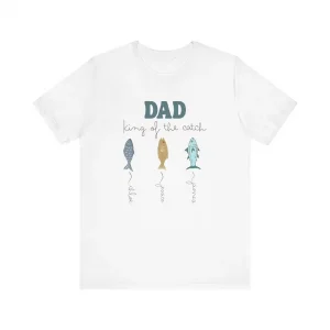 Personalised Dad Fishing Shirt 3