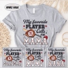 Personalized Baseball Mama Shirt Baseball Shirt for Mom Grandma Shirt Shirt for Nana from Kid Custom Name Baseball Lovers Mama Shirt 1 1