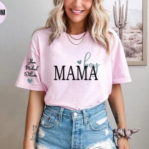 Personalized Boy Mama Shirt With Kid NamesComfort Colors Custom Mama Tshirt Personalized Mom Shirt Mothers Day Gift Mom Birthday Gift 1 1